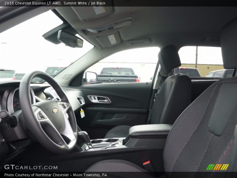 Summit White / Jet Black 2016 Chevrolet Equinox LT AWD