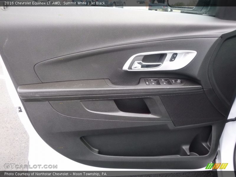 Summit White / Jet Black 2016 Chevrolet Equinox LT AWD