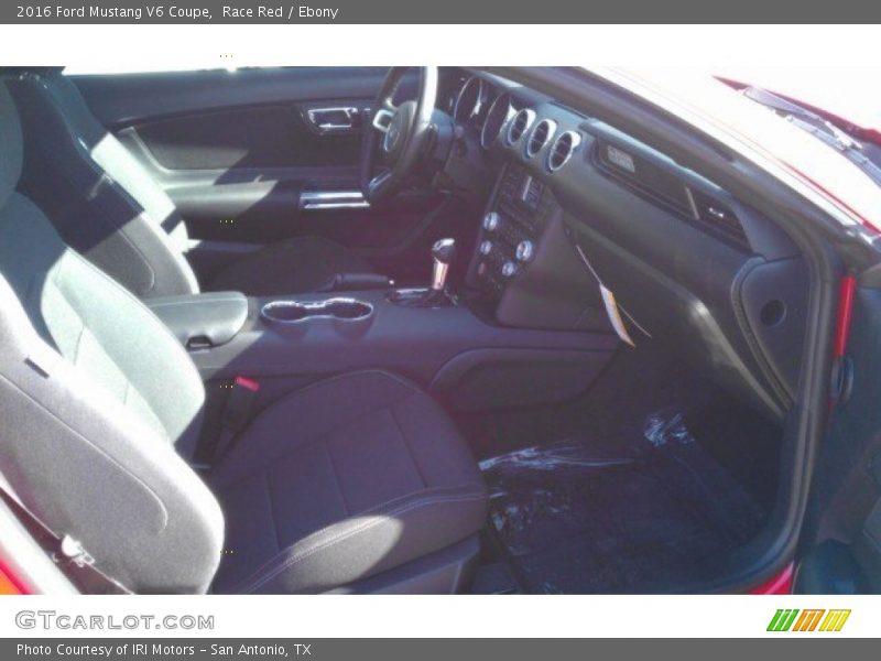 Race Red / Ebony 2016 Ford Mustang V6 Coupe