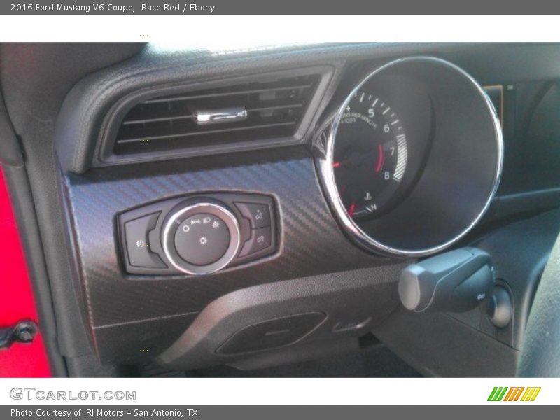 Race Red / Ebony 2016 Ford Mustang V6 Coupe