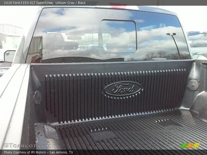 Lithium Gray / Black 2016 Ford F150 XLT SuperCrew