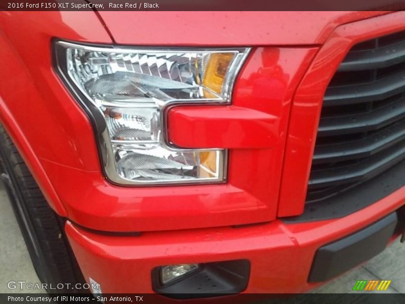 Race Red / Black 2016 Ford F150 XLT SuperCrew