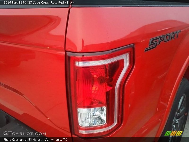 Race Red / Black 2016 Ford F150 XLT SuperCrew