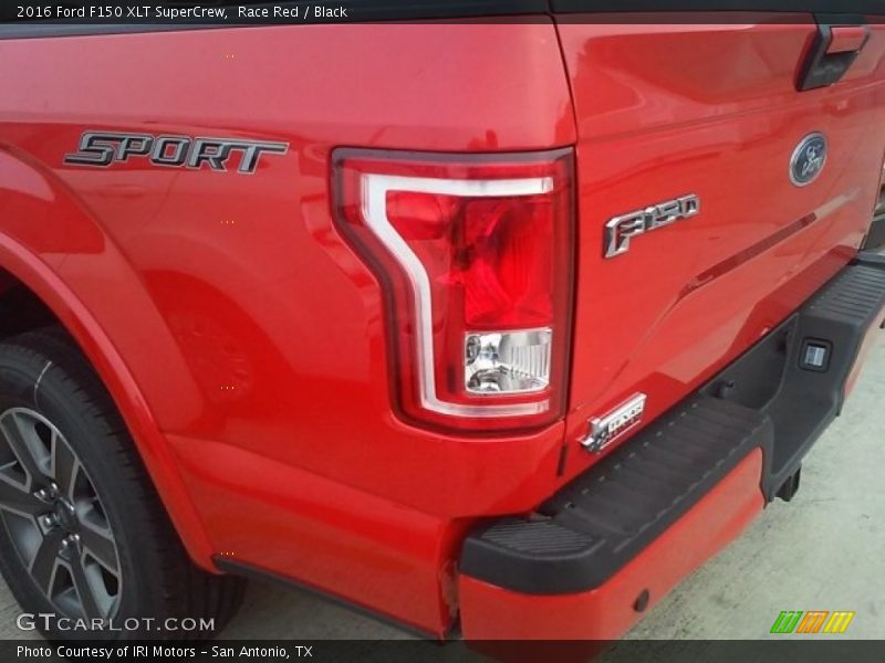 Race Red / Black 2016 Ford F150 XLT SuperCrew