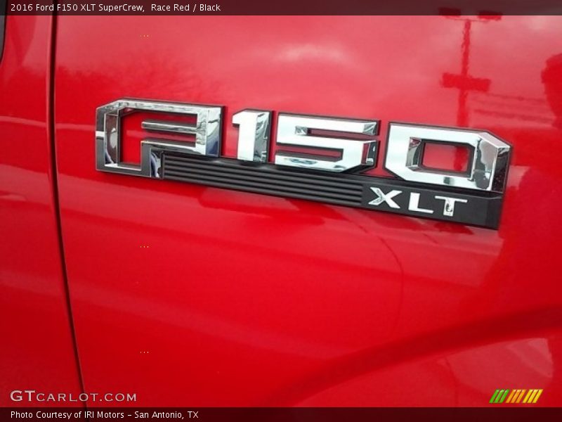 Race Red / Black 2016 Ford F150 XLT SuperCrew
