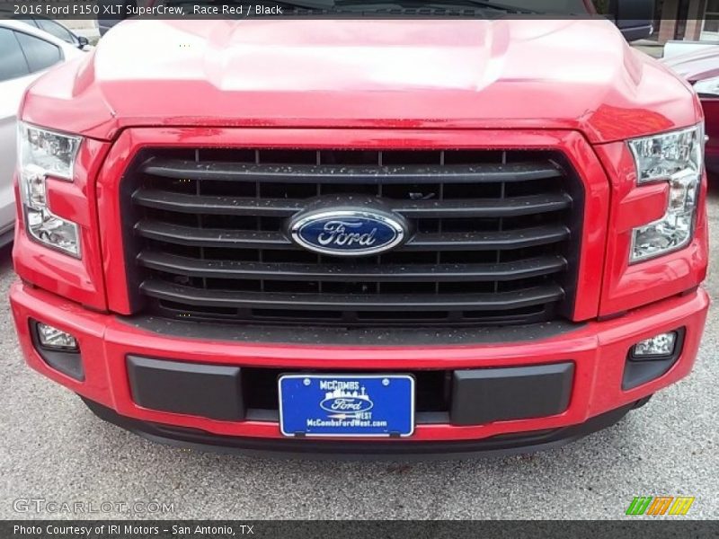 Race Red / Black 2016 Ford F150 XLT SuperCrew