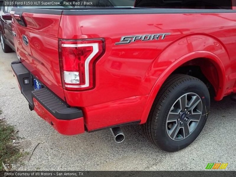 Race Red / Black 2016 Ford F150 XLT SuperCrew