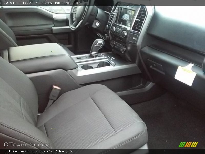 Race Red / Black 2016 Ford F150 XLT SuperCrew