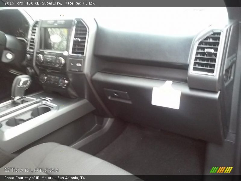 Race Red / Black 2016 Ford F150 XLT SuperCrew
