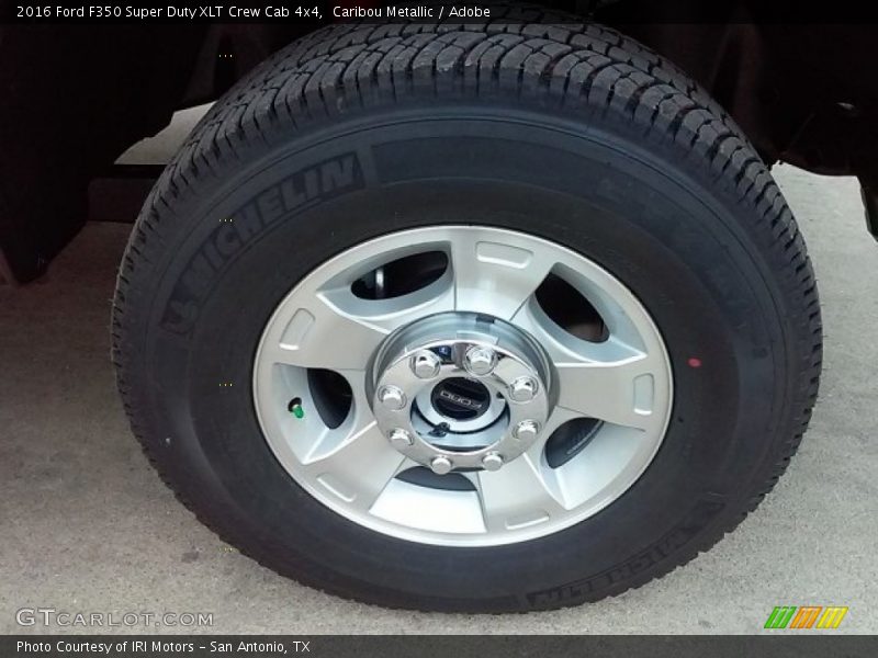 Caribou Metallic / Adobe 2016 Ford F350 Super Duty XLT Crew Cab 4x4