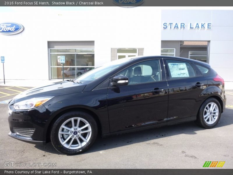 Shadow Black / Charcoal Black 2016 Ford Focus SE Hatch