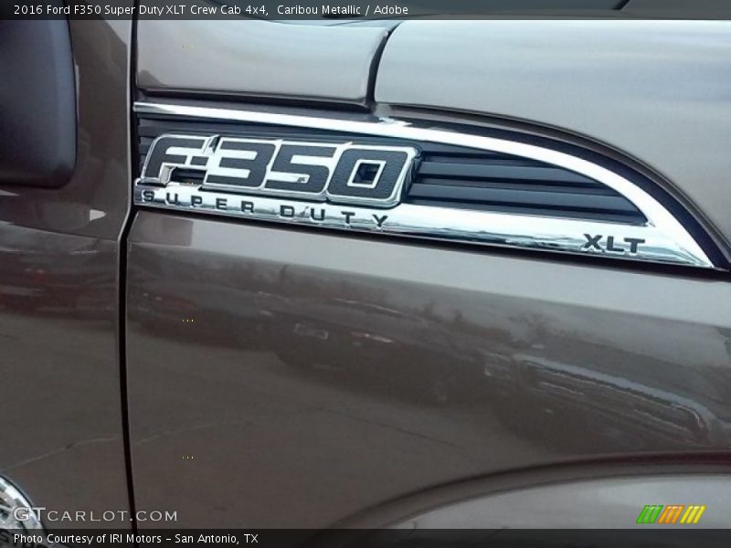 Caribou Metallic / Adobe 2016 Ford F350 Super Duty XLT Crew Cab 4x4