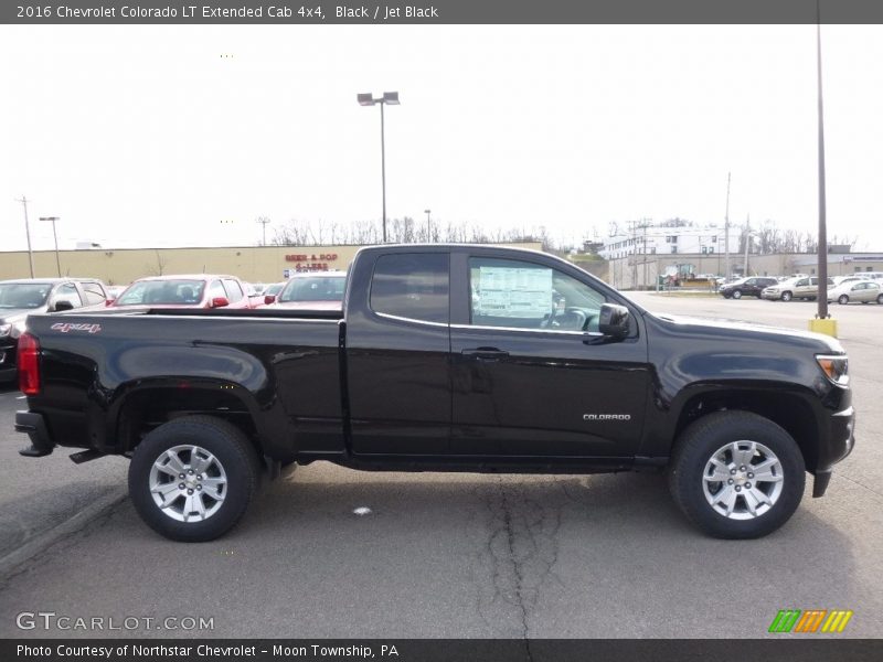Black / Jet Black 2016 Chevrolet Colorado LT Extended Cab 4x4