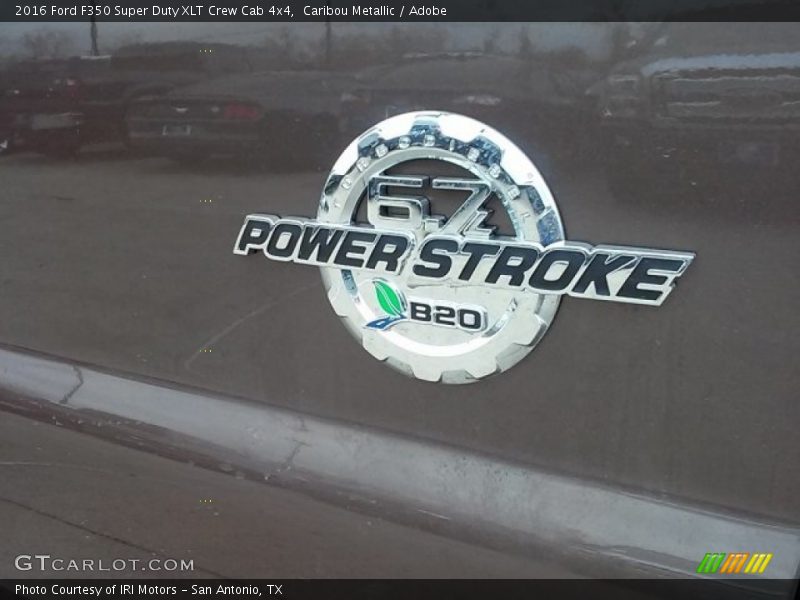Caribou Metallic / Adobe 2016 Ford F350 Super Duty XLT Crew Cab 4x4