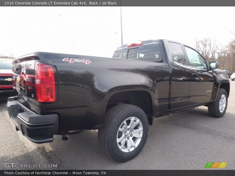 Black / Jet Black 2016 Chevrolet Colorado LT Extended Cab 4x4