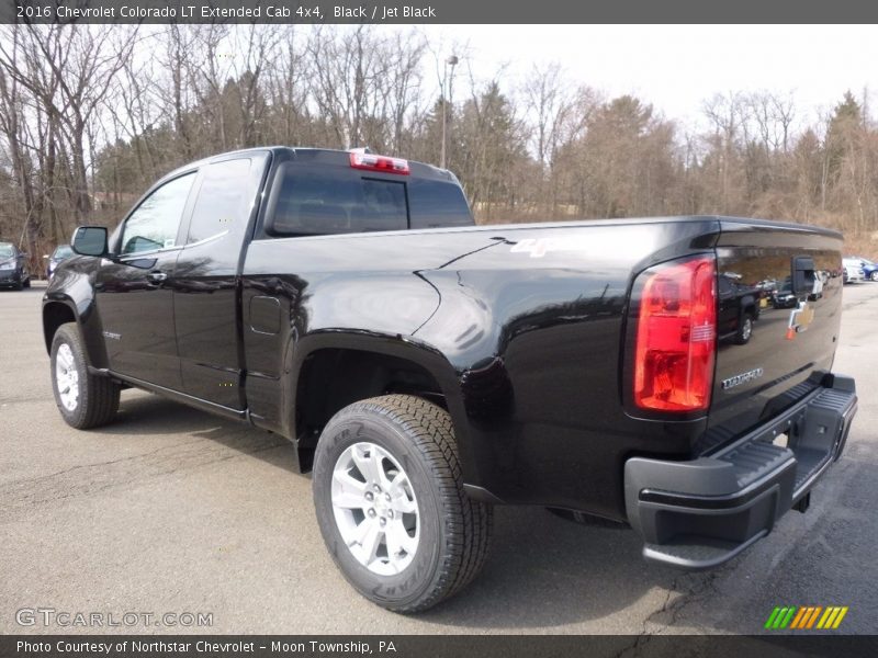 Black / Jet Black 2016 Chevrolet Colorado LT Extended Cab 4x4