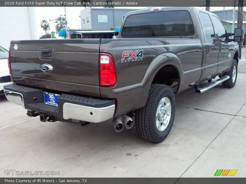 Caribou Metallic / Adobe 2016 Ford F350 Super Duty XLT Crew Cab 4x4