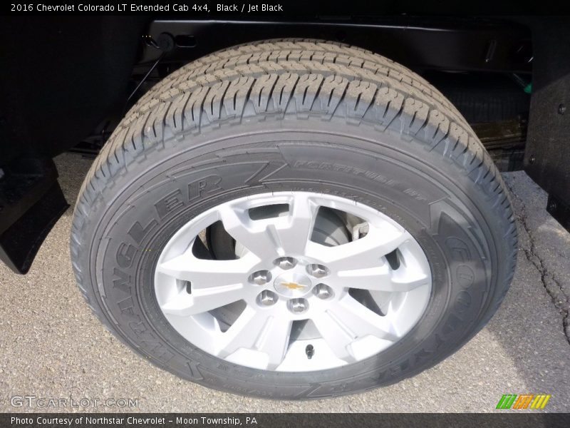 Black / Jet Black 2016 Chevrolet Colorado LT Extended Cab 4x4