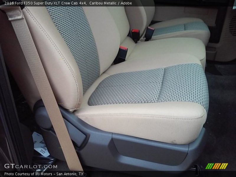 Caribou Metallic / Adobe 2016 Ford F350 Super Duty XLT Crew Cab 4x4