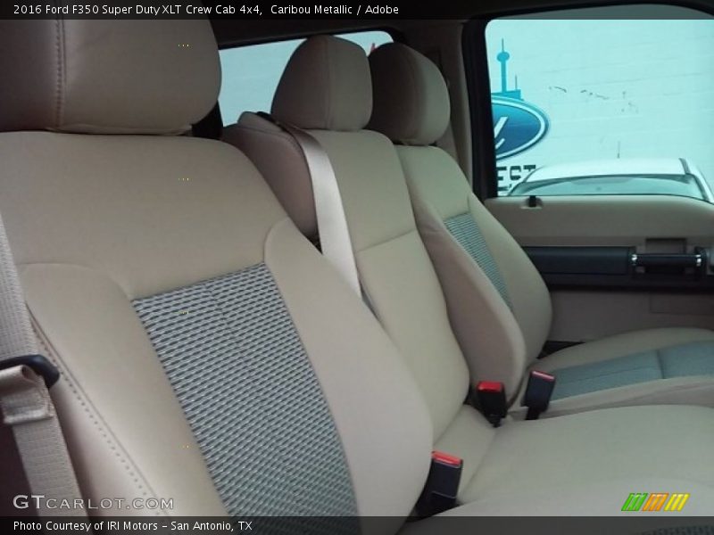 Caribou Metallic / Adobe 2016 Ford F350 Super Duty XLT Crew Cab 4x4
