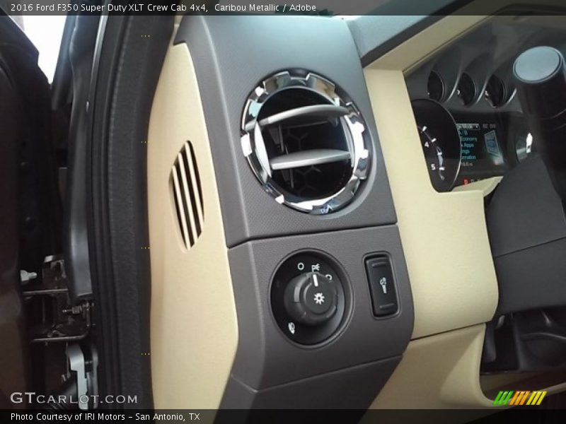 Caribou Metallic / Adobe 2016 Ford F350 Super Duty XLT Crew Cab 4x4
