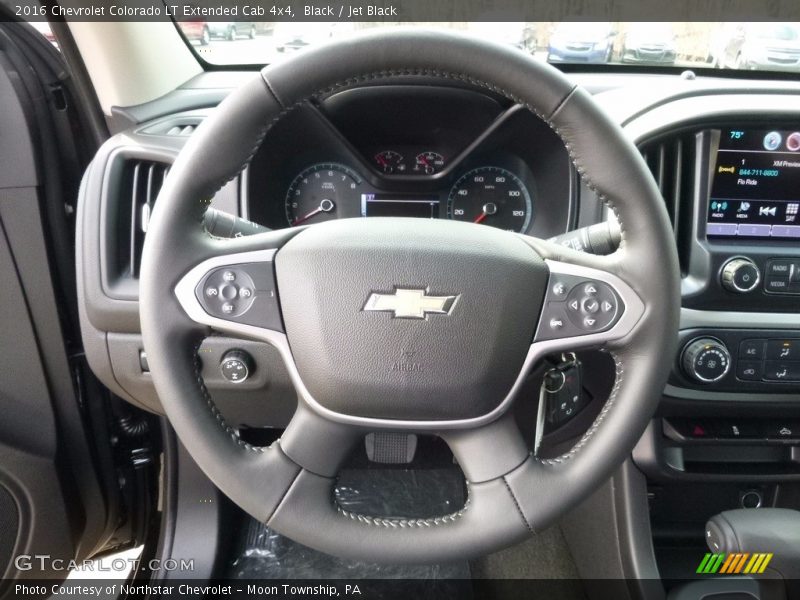 Black / Jet Black 2016 Chevrolet Colorado LT Extended Cab 4x4