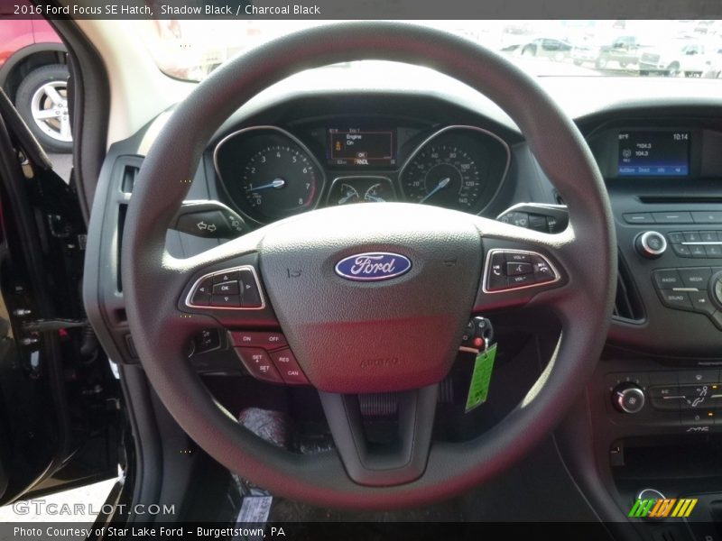 Shadow Black / Charcoal Black 2016 Ford Focus SE Hatch