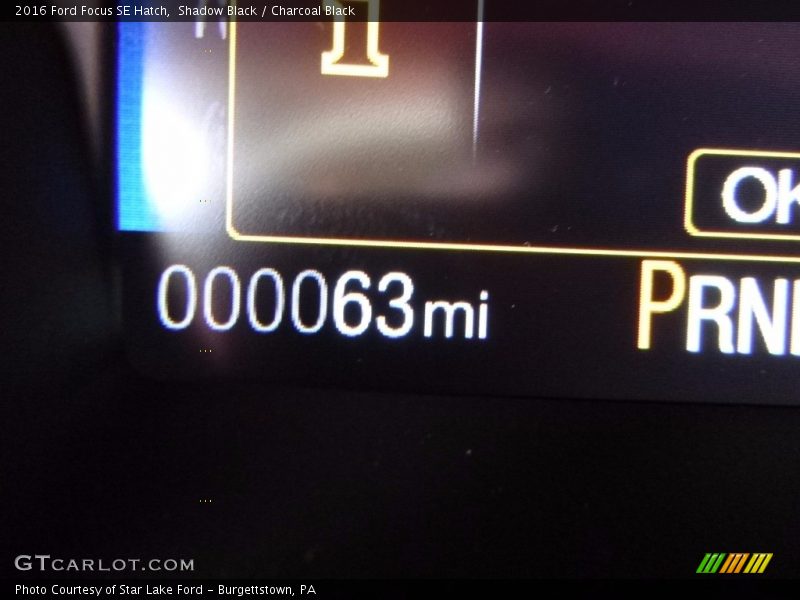 Shadow Black / Charcoal Black 2016 Ford Focus SE Hatch