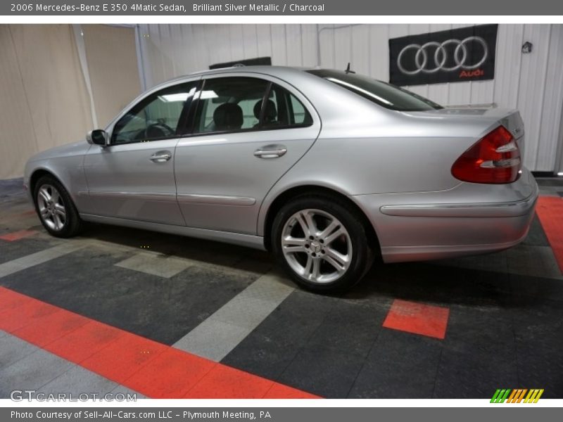 Brilliant Silver Metallic / Charcoal 2006 Mercedes-Benz E 350 4Matic Sedan
