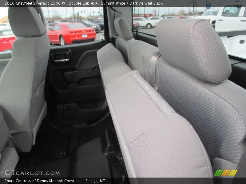 Summit White / Dark Ash/Jet Black 2016 Chevrolet Silverado 1500 WT Double Cab 4x4