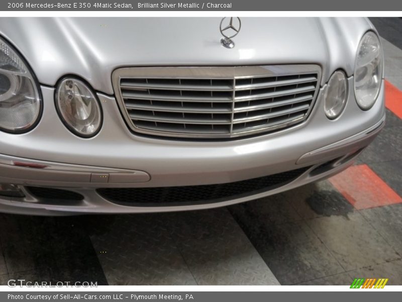 Brilliant Silver Metallic / Charcoal 2006 Mercedes-Benz E 350 4Matic Sedan