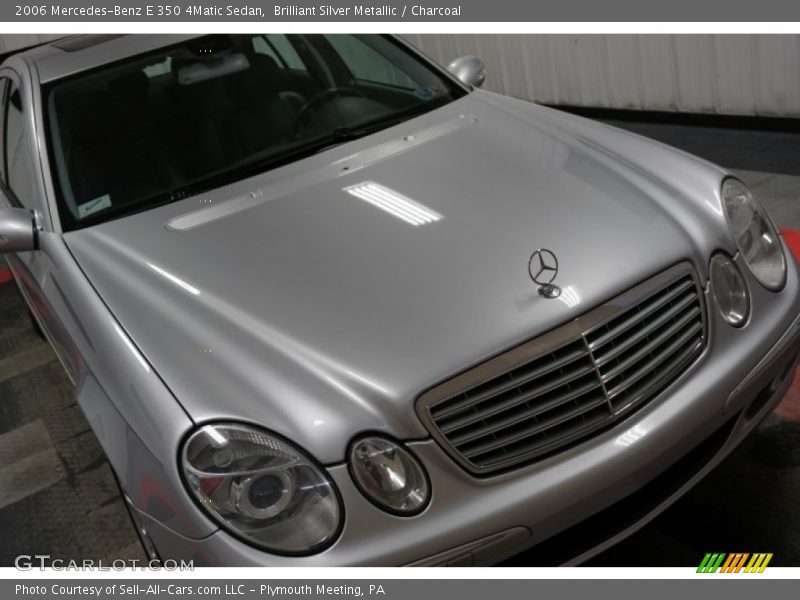 Brilliant Silver Metallic / Charcoal 2006 Mercedes-Benz E 350 4Matic Sedan