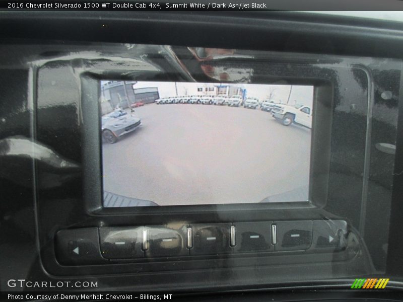 Summit White / Dark Ash/Jet Black 2016 Chevrolet Silverado 1500 WT Double Cab 4x4