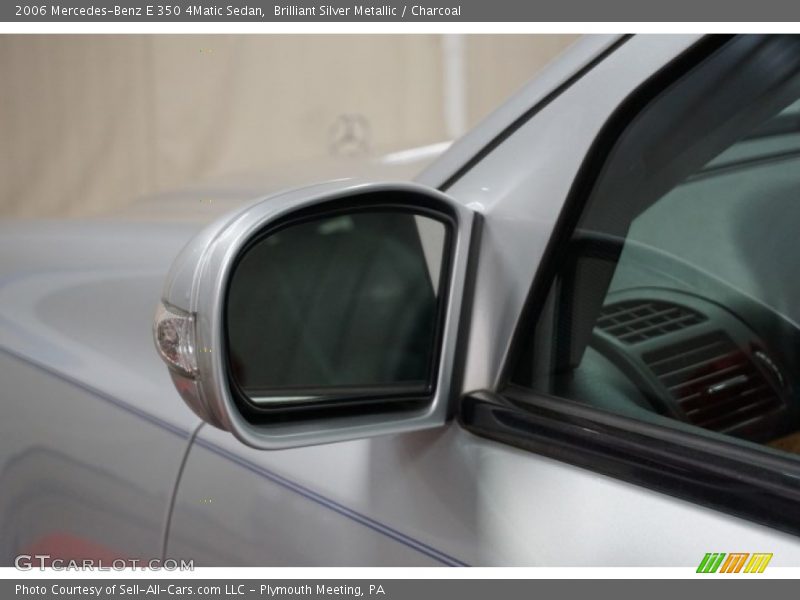 Brilliant Silver Metallic / Charcoal 2006 Mercedes-Benz E 350 4Matic Sedan