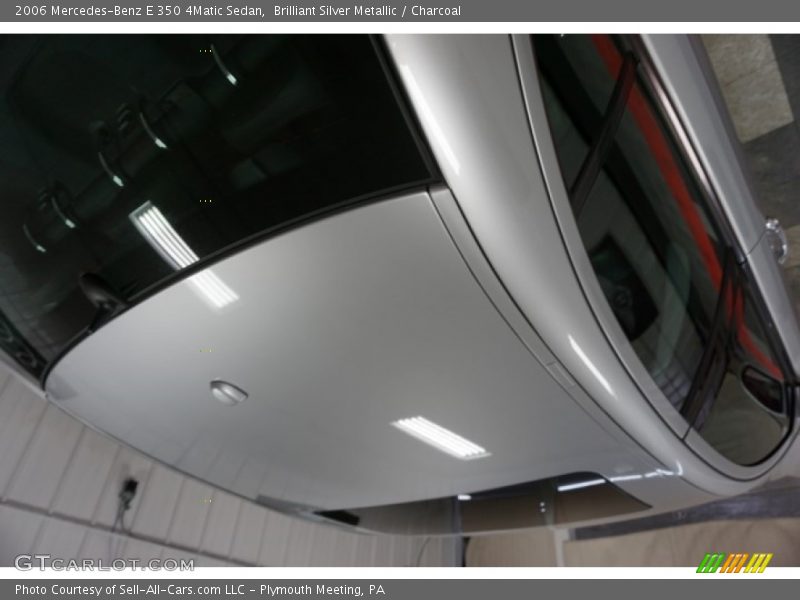 Brilliant Silver Metallic / Charcoal 2006 Mercedes-Benz E 350 4Matic Sedan