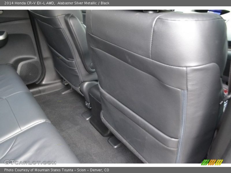 Alabaster Silver Metallic / Black 2014 Honda CR-V EX-L AWD