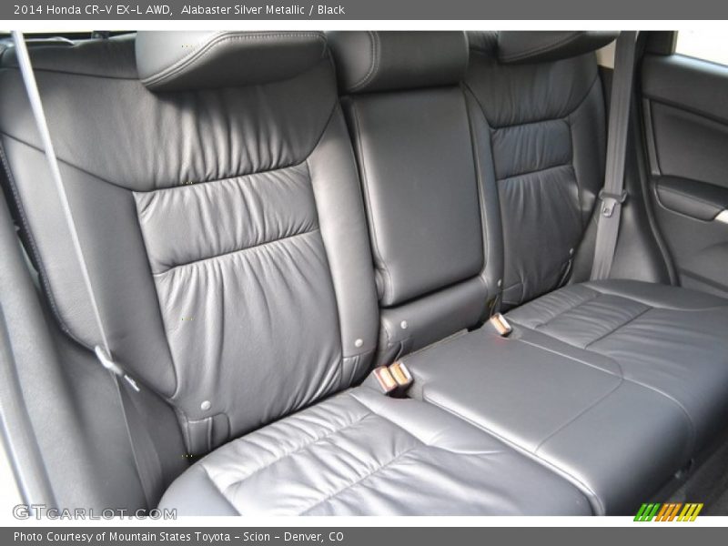 Alabaster Silver Metallic / Black 2014 Honda CR-V EX-L AWD