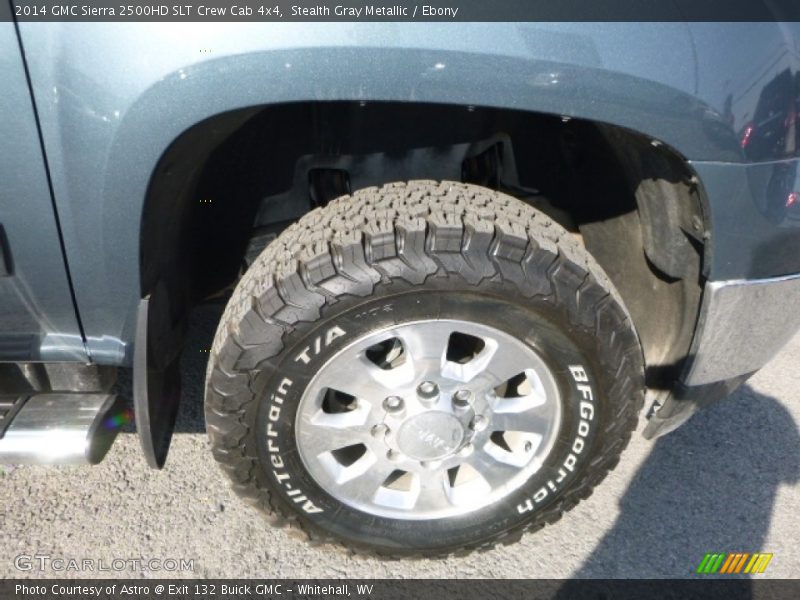 Stealth Gray Metallic / Ebony 2014 GMC Sierra 2500HD SLT Crew Cab 4x4