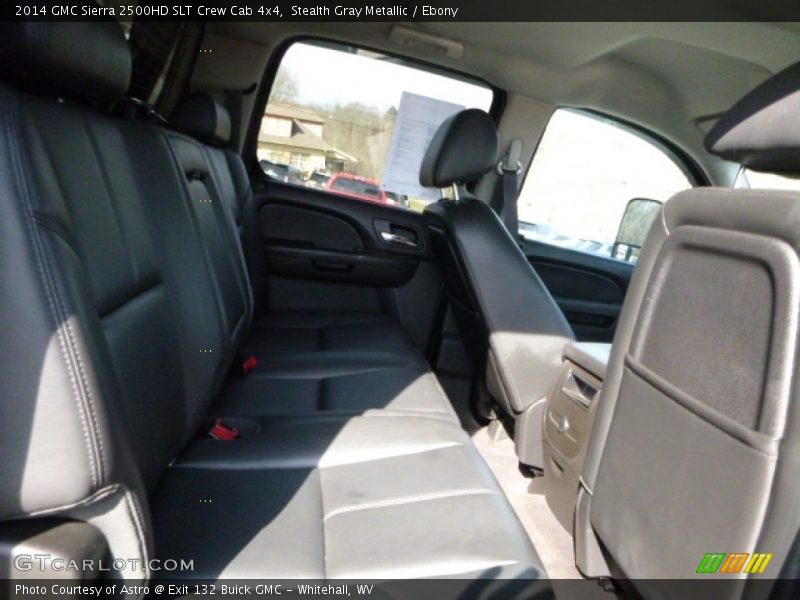 Stealth Gray Metallic / Ebony 2014 GMC Sierra 2500HD SLT Crew Cab 4x4