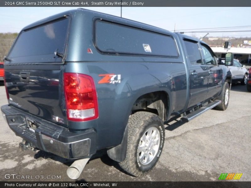 Stealth Gray Metallic / Ebony 2014 GMC Sierra 2500HD SLT Crew Cab 4x4
