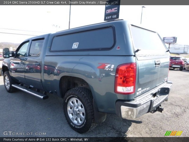 Stealth Gray Metallic / Ebony 2014 GMC Sierra 2500HD SLT Crew Cab 4x4