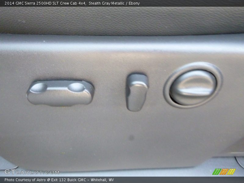 Stealth Gray Metallic / Ebony 2014 GMC Sierra 2500HD SLT Crew Cab 4x4