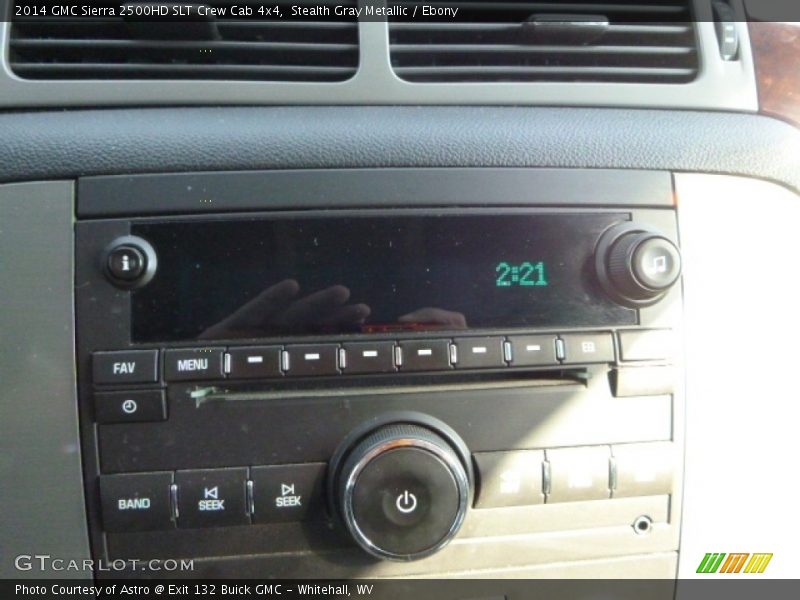 Stealth Gray Metallic / Ebony 2014 GMC Sierra 2500HD SLT Crew Cab 4x4