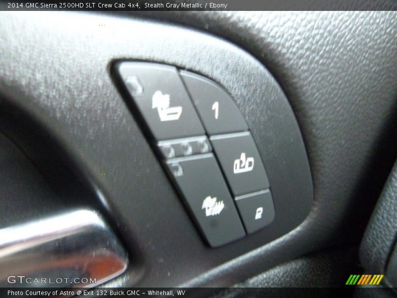 Stealth Gray Metallic / Ebony 2014 GMC Sierra 2500HD SLT Crew Cab 4x4