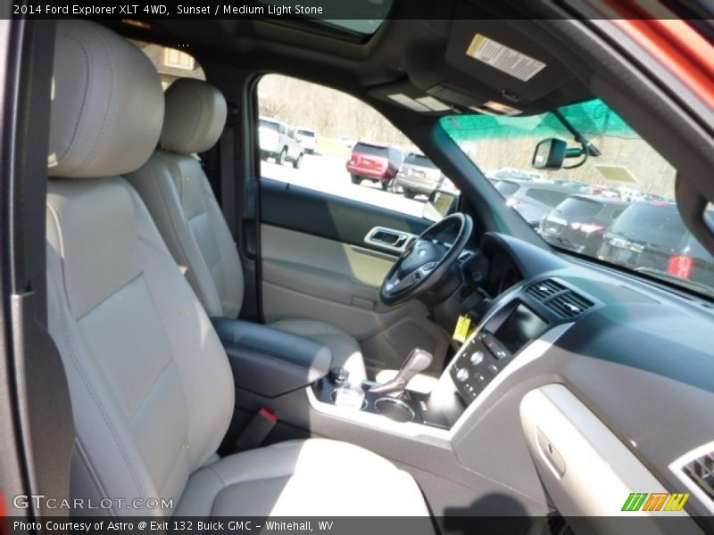 Sunset / Medium Light Stone 2014 Ford Explorer XLT 4WD