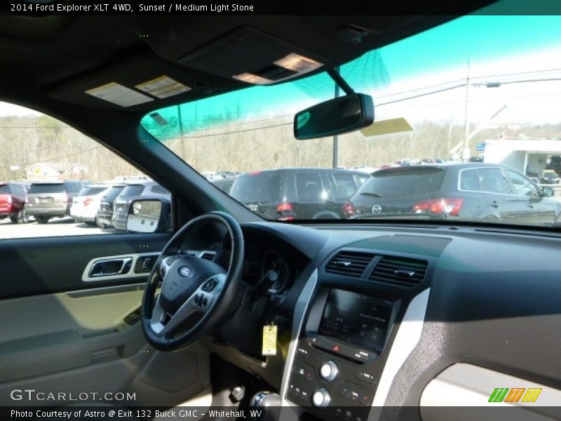 Sunset / Medium Light Stone 2014 Ford Explorer XLT 4WD