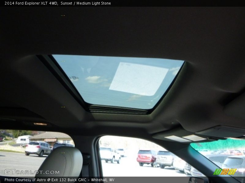 Sunset / Medium Light Stone 2014 Ford Explorer XLT 4WD