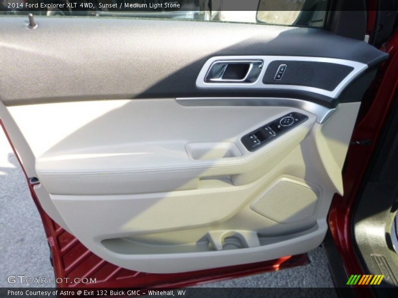 Sunset / Medium Light Stone 2014 Ford Explorer XLT 4WD