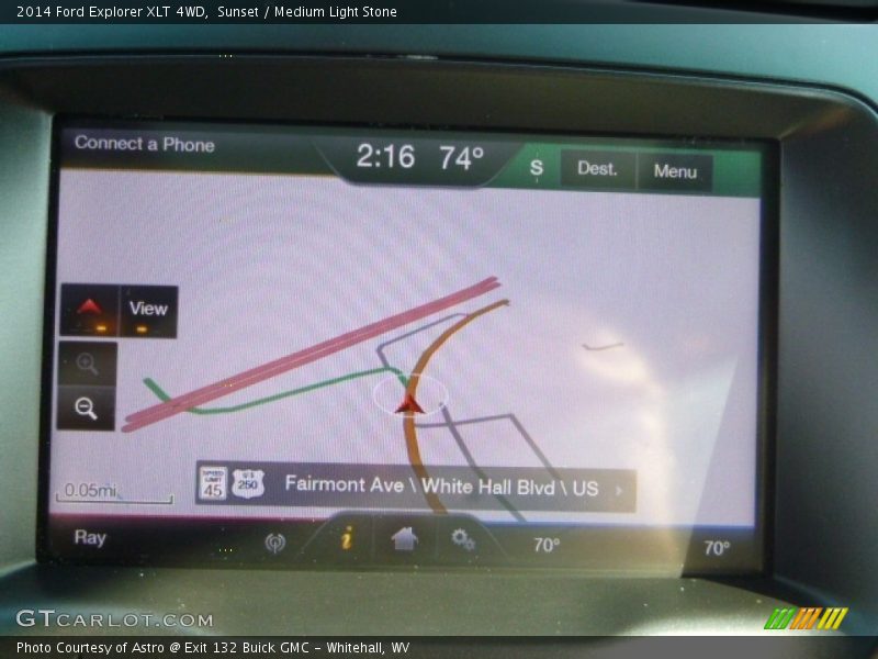 Sunset / Medium Light Stone 2014 Ford Explorer XLT 4WD