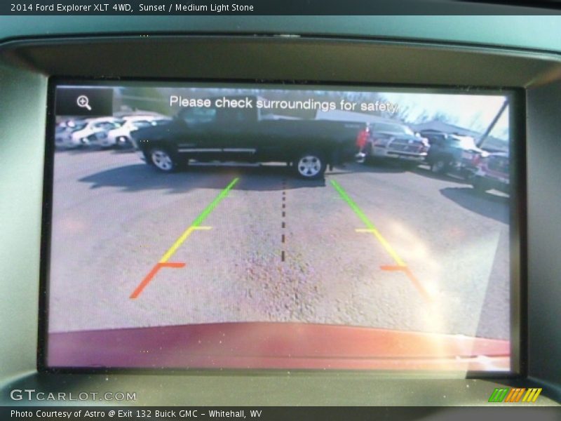 Sunset / Medium Light Stone 2014 Ford Explorer XLT 4WD